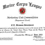 Dept of FL Meritorious Unit Commendation 06.08.2001