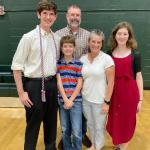 
Thomas K VanWart & family at High School Graduation and Eagle Scout Court of Honor 05.09.2024