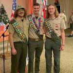 
Eagle Scout Court of Honor
Troop #2, 12.20.2022
Noble Gideon, Chase Wild and Tristan Robbins