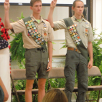 Nicholas Law [L] and Connor Jenkins [R}, Troop #165,  05.20.2017