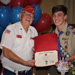 Charles T Meyer, Troop #951, with Jerry Van Hecke, Detachment Eagle Scout Liaison, 05.05.2019