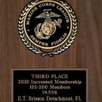 Detachment Membership Increase 2010