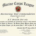 Meritorious Unit Commendation June 16, 2012