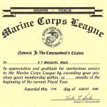 Dept of FL Meritorious Unit Commendation 06.01.2000