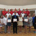 2017 Scholarship Recipients, Families and ET Brisson Detachment Members,  05.24.2017