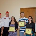 Joe Johnston, Bob Kemp, Jade Hemberger, Jacob Lutz, Shauni Lynch and NCOIC Bob Luparello