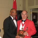 
Marine of the Year 2010:  Jerry Bray with Lt. Gen Ronald S Coleman