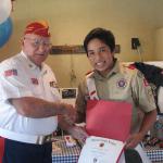 John Marsh, Dept of FL Boy Scout Liaison & Michael J. Tamayo, 11.03.2012