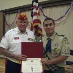 John Marsh, Dept of FL Boy Scout Liaison & Ricardo Cortes Lima