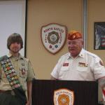 Matthew M Paine & John C Marsh, Sr, Dept of FL Boy Scout Liaison, 01.05.2014