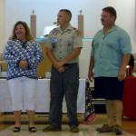 Randy J Lemley with Parents