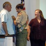 Jack Henning with Parents