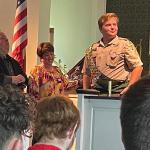 
Eagle Scout Christian Vitrano with Parents at Court of Honor 08.06.2023