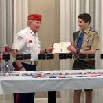 
Dante Ferrari, Troop #951
Court of Honor -- 01.19.2024
with Joe Johnston, ET Brisson Detachment Jr Vice Commandant