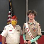 
Eagle Scout Trey Kenneth Connor, Troop #2001, Court of Honor 01.03.2021
with Jerry Van Hecke, ET Brisson Eagle Scout Liaison