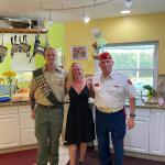 
Eagle Scout Colin Koneski with Mother and Detachment Member Joe Johnston
07.24.2022