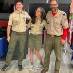 
Joseph Ritter with Parents at Eagle Scout Court of Honor 16 April 2023