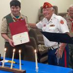 Benjamin  Maxwell Beaudry, Troop #951, Court of Honor 05.19.2023 with Detachment Eagle Scout Liaison Jerry Van Hecke