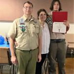 
Ethan McCormick and Parents at Eagle Scout COH  05.27.2023