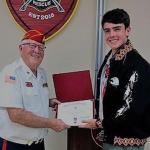 Joseph M Compitello, III, Troop #2001, 02.24.2019, with Eagle Scout Liaison, Jerry Van Heck