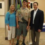 Joseph M Compitello, III, with Parents