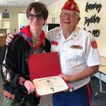 Eli Bickford, Troop #2001, 03.17.2019, with Eagle Scout Liaison Jerry Van Hecke