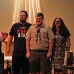 Tyler LaBreche, Troop #915, and Parents, 04.06.2019