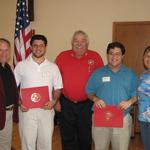 Mr. Giannone, Vincent, Mike Stapleton, Joseph & Mrs. Giannone