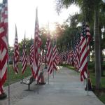 Aisle of Flags at Riverside Park