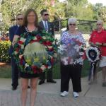 
Laying of the Wreaths by
American Legion Auxiliary Unit 303
DAR Barfoot Beach Chapter
VFW Auxiliary