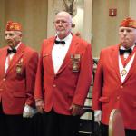 
Marine Nick Marsit, Guest of Honor Marine/Detachment Sr Vice Commandant Scott Richardson and Marine Joe Johnston